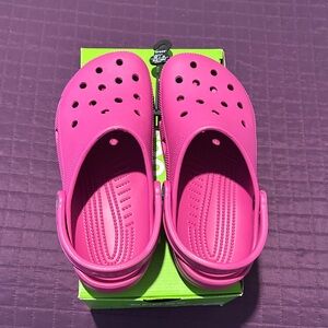 Pink Crocs